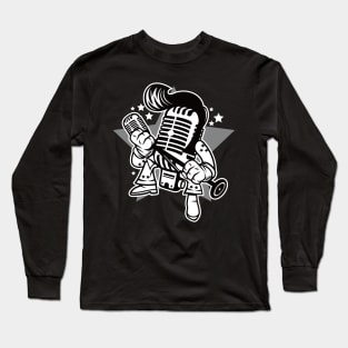 Viva La Microphone Long Sleeve T-Shirt